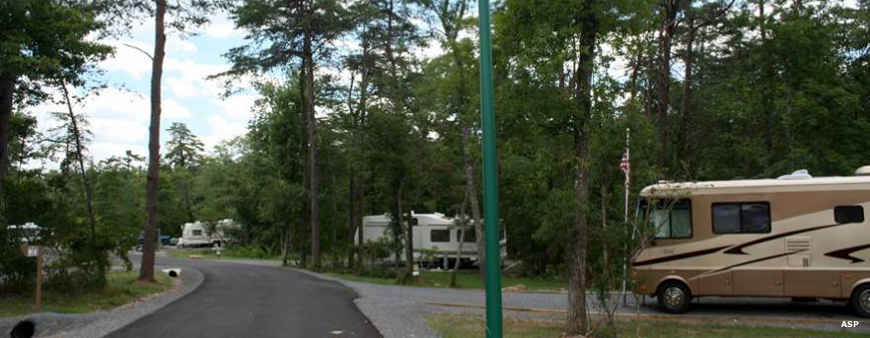 Campers at DeSoto State Park