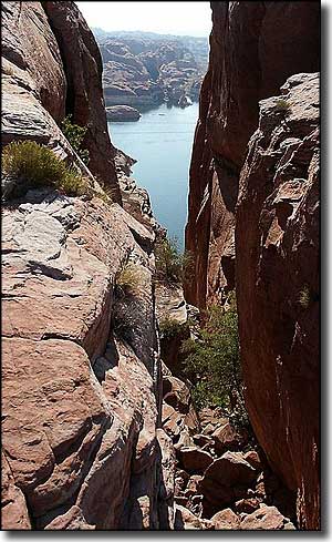 Hole in the Rock at Glen Canyon National Recreation Area