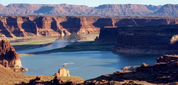 Lake Powell below Hite, UT in Glen Canyon National Recreation Area