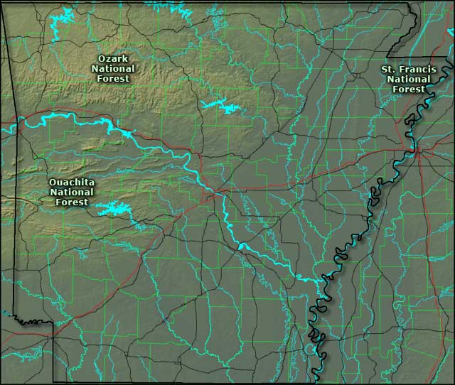 National Forests in Arkansas National Forests in Arkansas