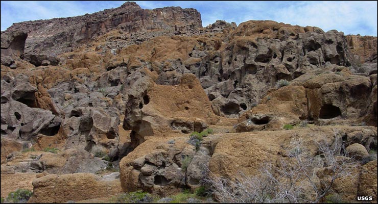 Hole in the Rock area, Mojave National Preserve
