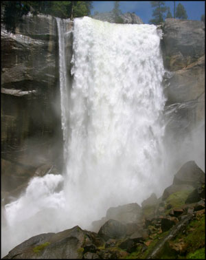Vernal Falls on the Merced River