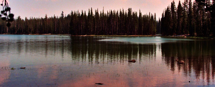 Long Lake in Caribou Wilderness
