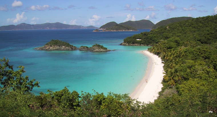 Trunk Bay at Virgin Islands National Park