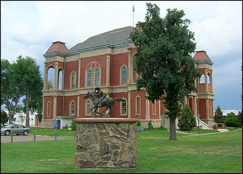 Bent County Courthouse in Las Animas, Colorado