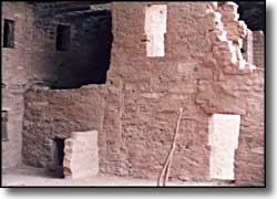 Mesa Verde National Park: A view of Anasazi ruins in the park Anasazi ruins