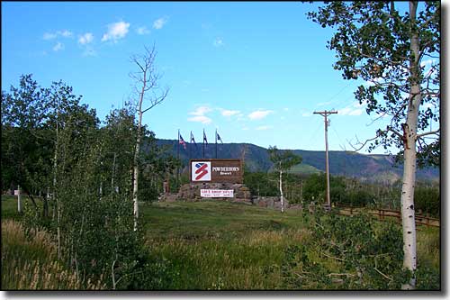 Early fall at Powderhorn Resort Powderhorn Resort