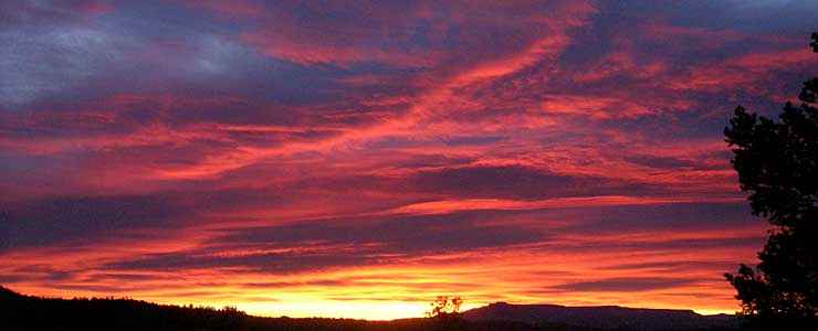 Prowers County State Wildlife Areas: A sunrise view on the plains Sunrise over the plains