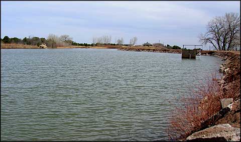 The view north at Wahatoya Lakes State Wildlife Area