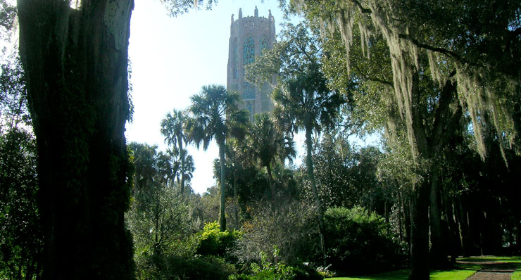 Bok tower, along The Ridge Scenic Byway in Florida