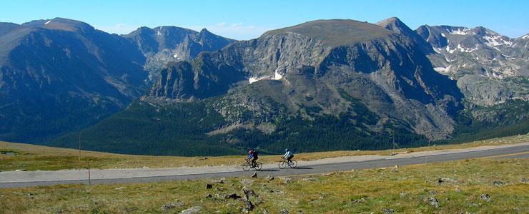 National Park Service Sites: A view at Rocky Mountain National Park Rocky Mountain National Park, Colorado