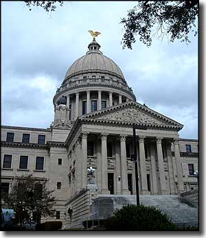 A view of the Mississippi State Capitol Mississippi State Capitol