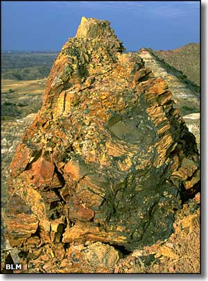 Big Sky Backcountry Byway: A view of the Terry Badlands Wilderness Study Area Terry Badlands Wilderness Study Area