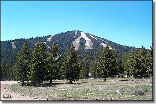 A view at Maverick Mountain Ski Area Maverick Mountain Ski Area, Montana