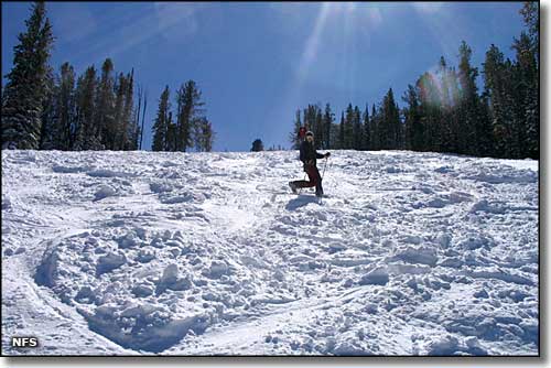 A view at Discovery Ski Area Discovery Ski Area