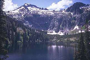 Montana National Wilderness Areas: A view in Selway-Bitterroot Wilderness Selway-Bitterroot Wilderness