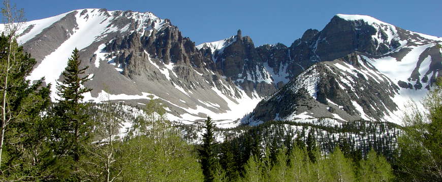 Wheeler Peak in Great Basin National Park