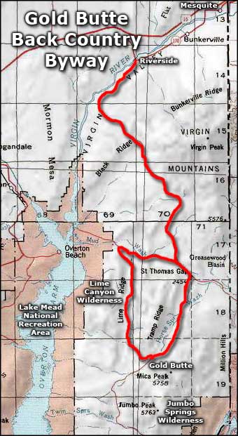 Gold Butte Backcountry Byway | Nevada Backcountry Byways
