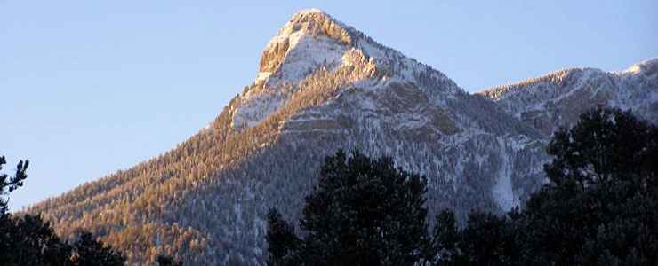 A view at Las Vegas Ski and Snowboard Resort Las Vegas Ski and Snowboard Resort