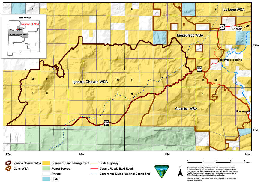 Ignacio Chavez SMA map