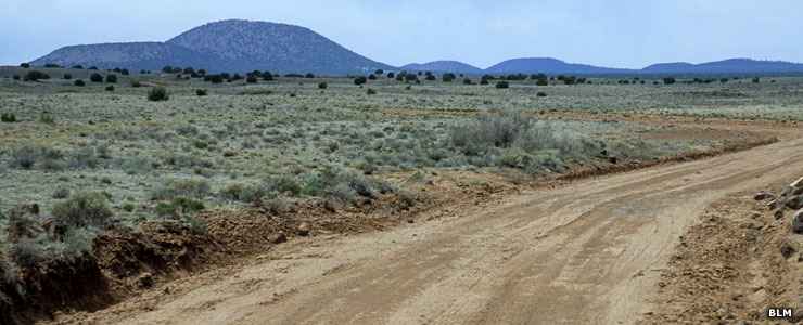 A view along the Chain of Craters Backcountry Byway The Chain of Craters Backcountry Byway