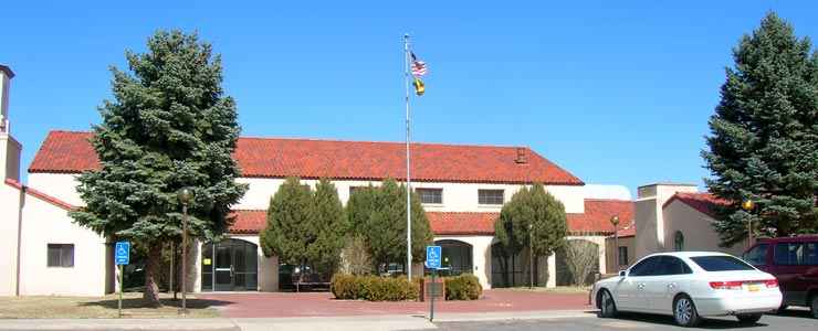 Cibola county Courthouse in Grants