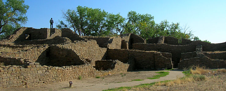 A view at Aztec Ruins National Monument Aztec Ruins National Monument
