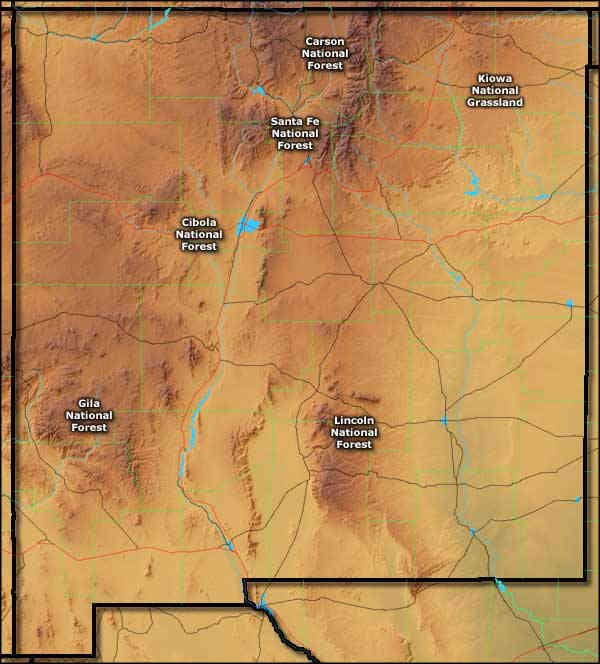 National Forests and Grassland in New Mexico  The Sights and Sites of 