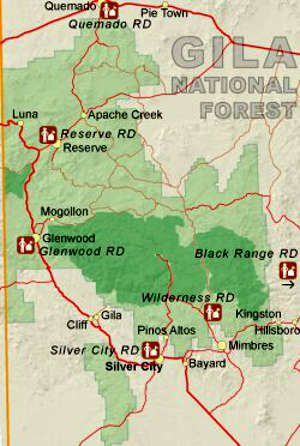 Gila National Forest  The Sights and Sites of America