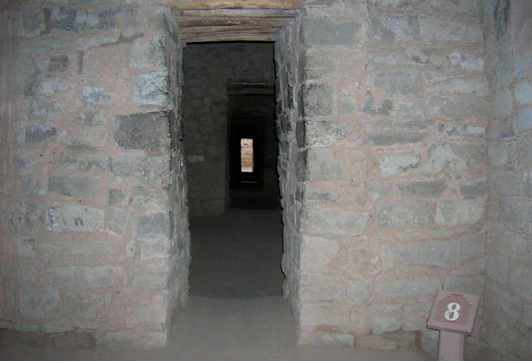 Ancient doorways at Aztec Ruins National Monument Aztec Ruins National Monument