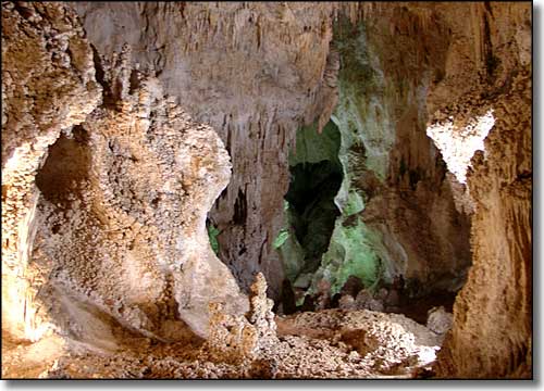 A view in the Big Room at Carlsbad Caverns National Park Carlsbad Caverns National Park