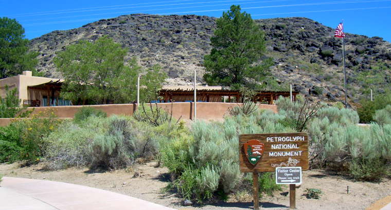 Petroglyph National Monument Visitor Center The visitor center at Petroglyph National Monument