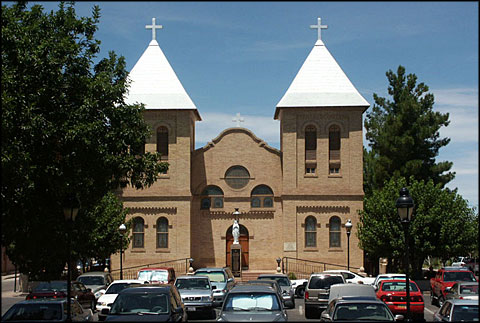 The Basilica of San Albino in Mesilla