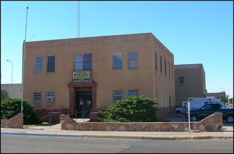 The Tucumcari Police Station