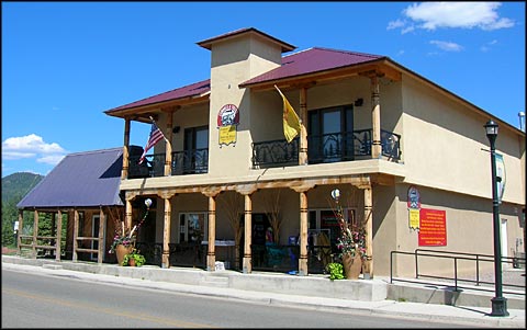 The Cumbres and Toltec Railroad ticket office