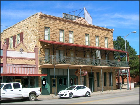 The historic Eklund Hotel