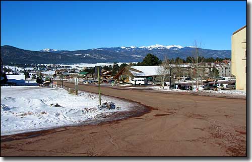 A view of Angel Fire from Angel Fire Ski Resort Angel Fire, New Mexico