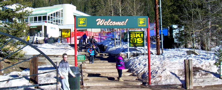 A view at Ski Santa Fe Ski Santa Fe