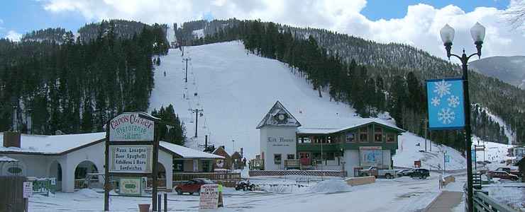 A view of Red River Ski Area Red River Ski Area