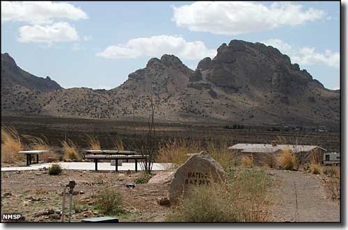 Rockhound State Park: View of an interpretive site on the park An interpretive site at Rockhound State Park