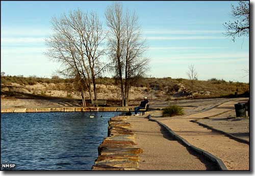 Oasis State Park: Along an interpretive trail at the park Oasis State Park
