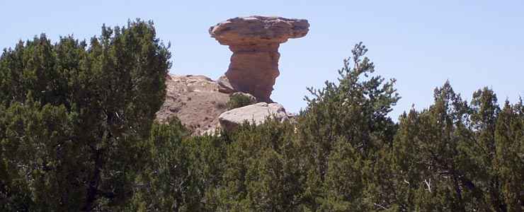Camel Rock in Tesuque