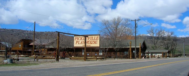 Pickleville Playhouse, along the Bear Lake Scenic Byway