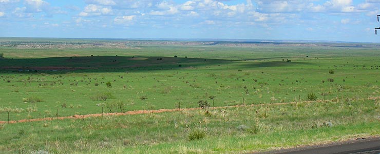 Typical countryside in some areas of Mesalands Scenic Byway