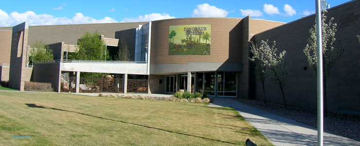 The Utah Field House of Natural History State Park Museum in Vernal