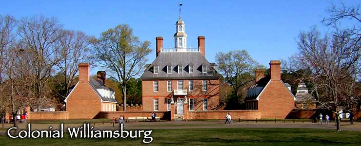 The Governor's Palace at Colonial Williamsburg