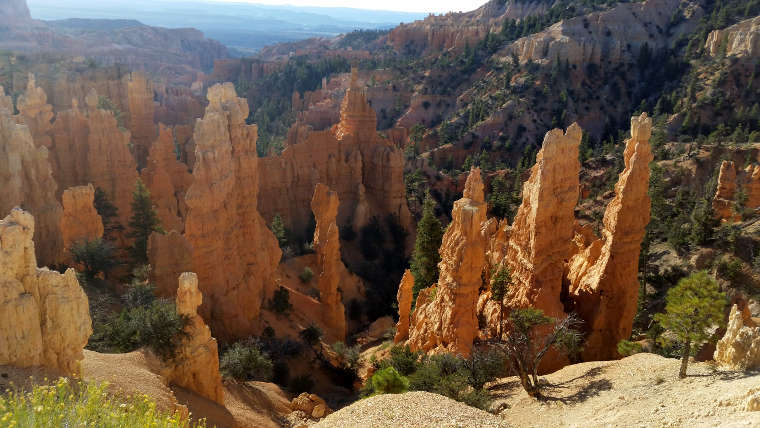 The view from Inspiration Point