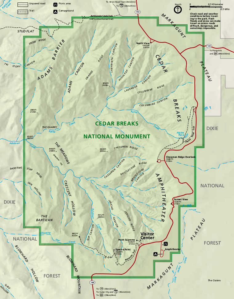 Cedar Breaks National Monument | The Sights and Sites of ...