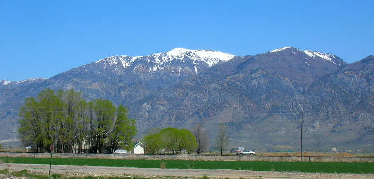 Box Elder County, UT: A typical view A typical view in most of Box Elder County