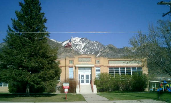 Honeyville, UT: The former Honeyville School Honeyville, Utah